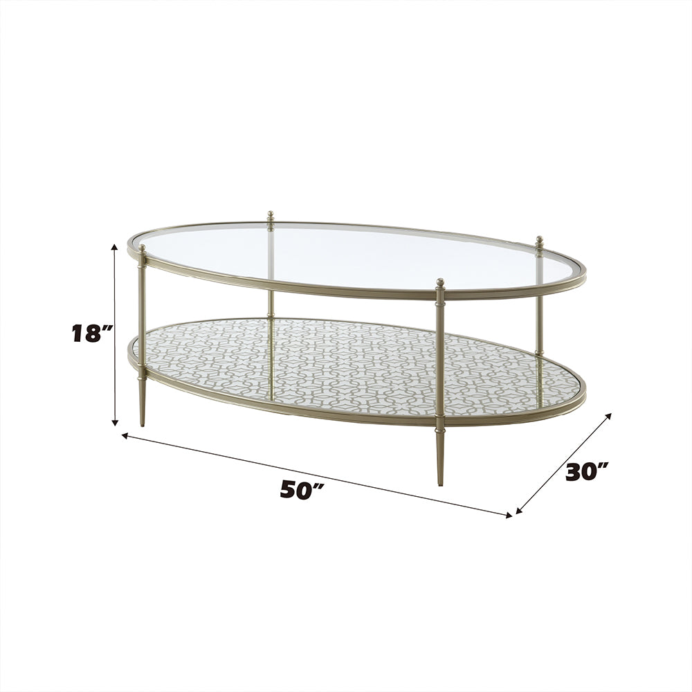 ACME Zaba Coffee Table – room setting – Lusso Furniture Miami
