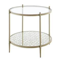 ACME Zaba End Table – angle view – Lusso Furniture Miami
