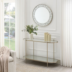 ACME Zaba Sofa Table – room setting – Lusso Furniture Miami
