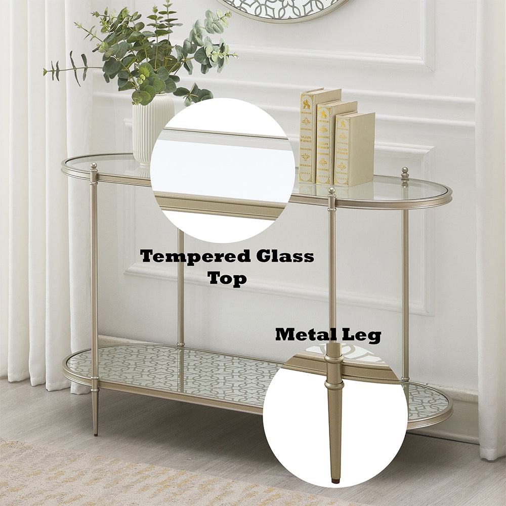 ACME Zaba Sofa Table – top view – Lusso Furniture Miami