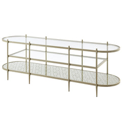 ACME Zaba TV Stand – angle view – Lusso Furniture Miami