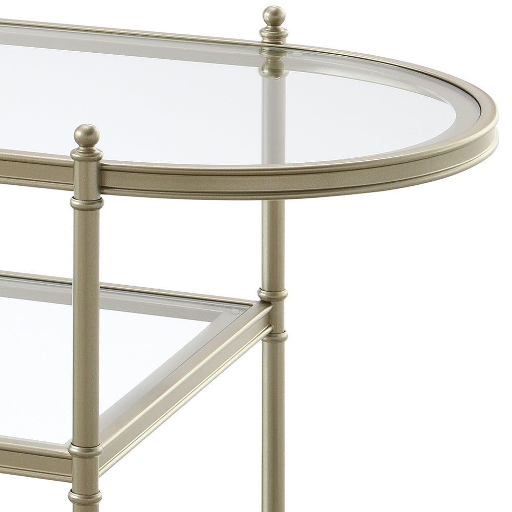 ACME Zaba TV Stand – detail – Lusso Furniture Miami