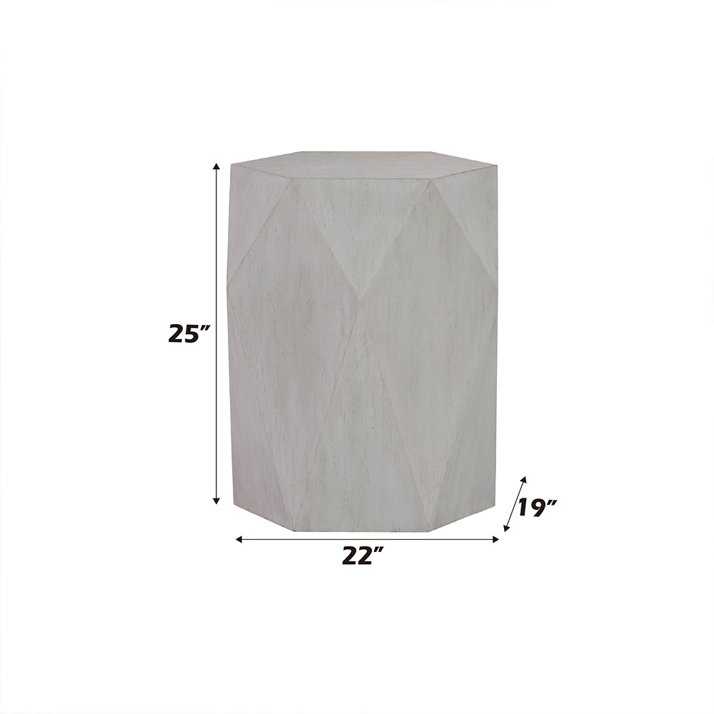 ACME Hanniel End Table – alternate view – Lusso Furniture Miami