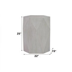 ACME Hanniel End Table – alternate view – Lusso Furniture Miami