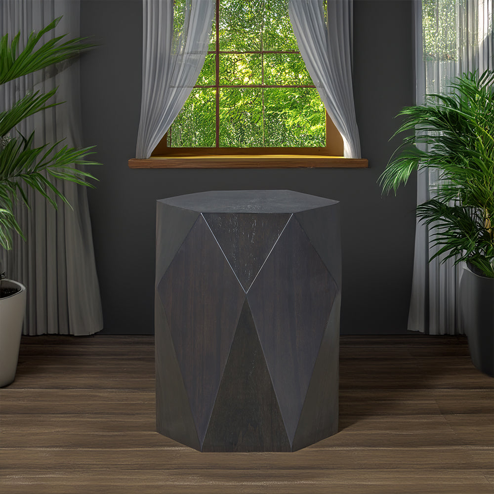 ACME Hanniel End Table – room setting – Lusso Furniture Miami