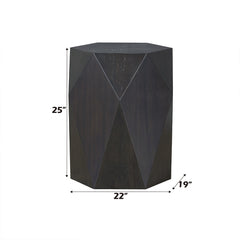 ACME Hanniel End Table – side view – Lusso Furniture Miami