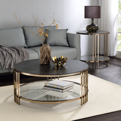 ACME Zaidee Coffee Table – room setting – Lusso Furniture Miami