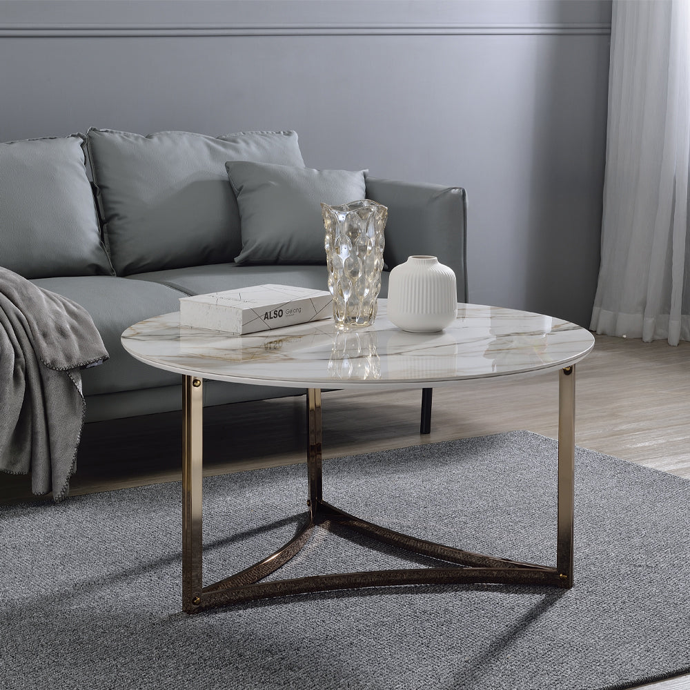 ACME Zaidee Coffee Table – close-up – Lusso Furniture Miami