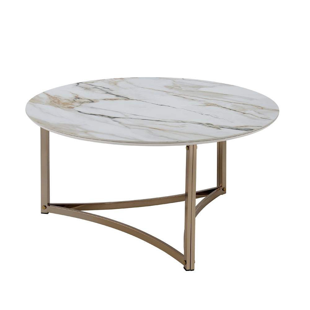 ACME Zaidee Coffee Table – finish detail – Lusso Furniture Miami
