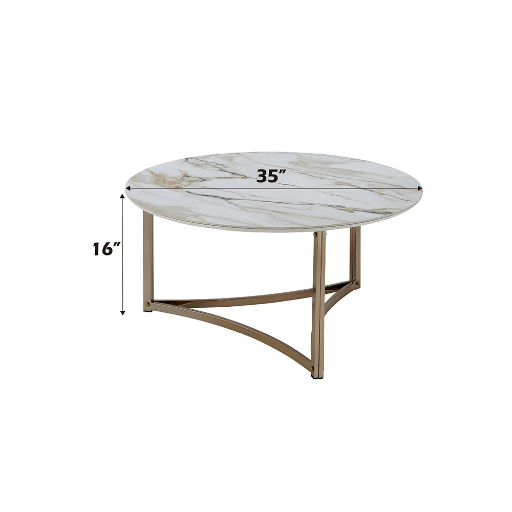ACME Zaidee Coffee Table – view 13 – Lusso Furniture Miami