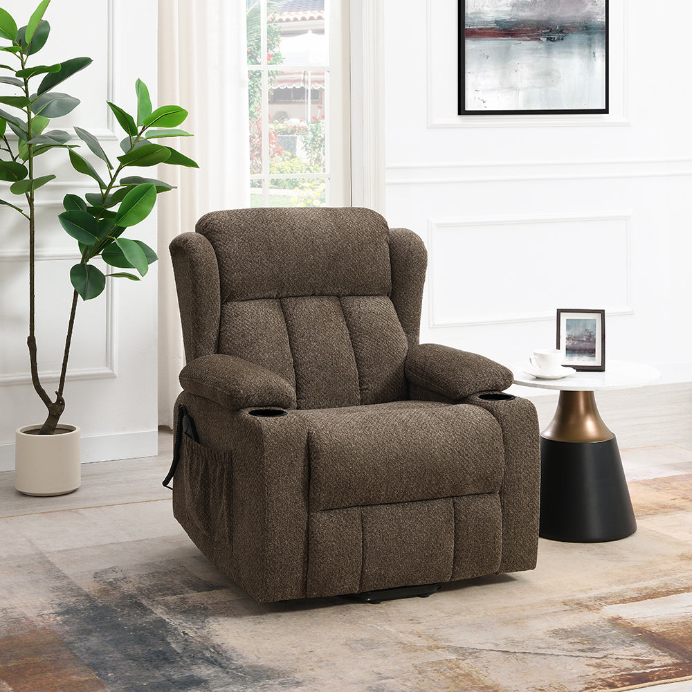 ACME Lusio Power Lift Recliner – front view – Lusso Furniture Miami