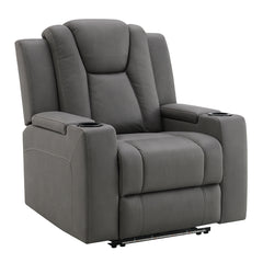 ACME Leuco Power Motion Recliner – angle view – Lusso Furniture Miami