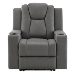 ACME Leuco Power Motion Recliner – side view – Lusso Furniture Miami