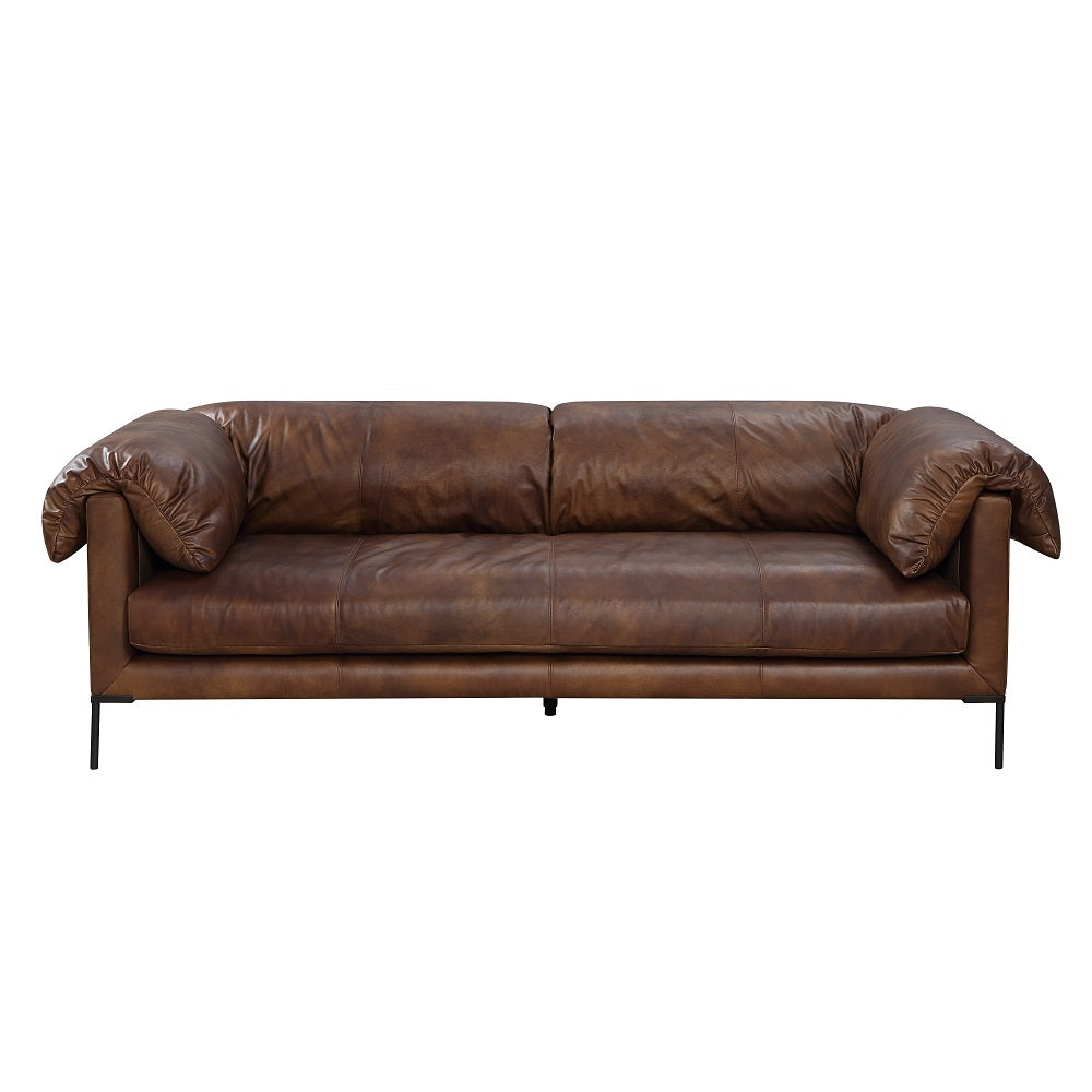 ACME Jaron Sofa – side view – Lusso Furniture Miami