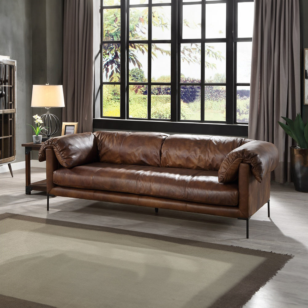 ACME Jaron Sofa – close-up – Lusso Furniture Miami