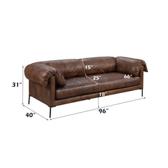 ACME Jaron Sofa – top view – Lusso Furniture Miami