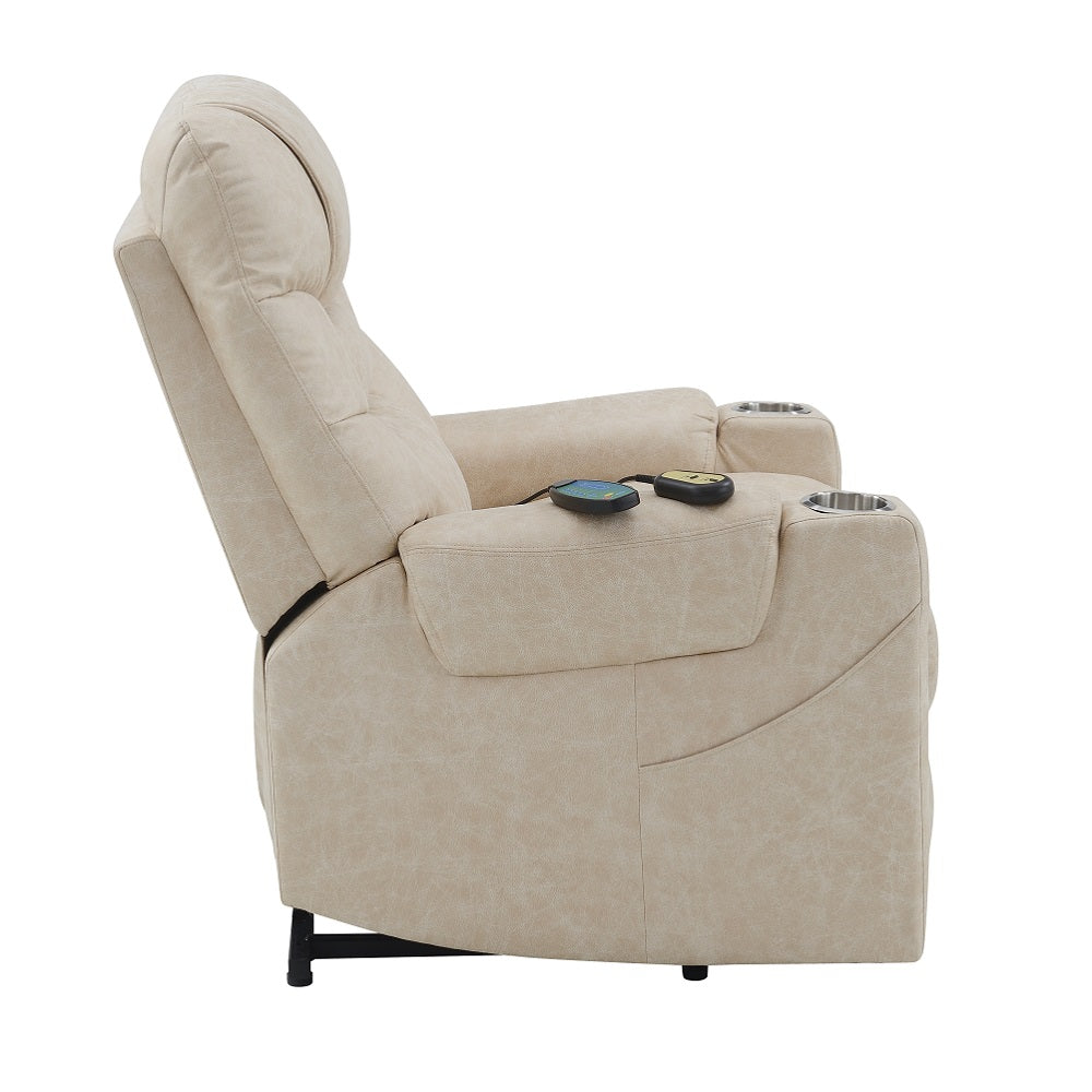 ACME Nairi Power Lift Massage Recliner – detail – Lusso Furniture Miami