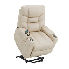 ACME Nairi Power Lift Massage Recliner – alternate view – Lusso Furniture Miami