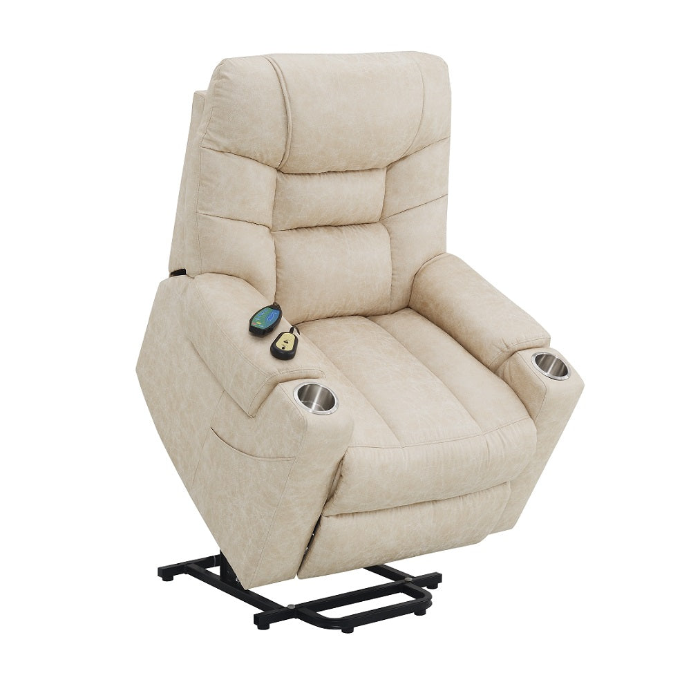 ACME Nairi Power Lift Massage Recliner – alternate view – Lusso Furniture Miami