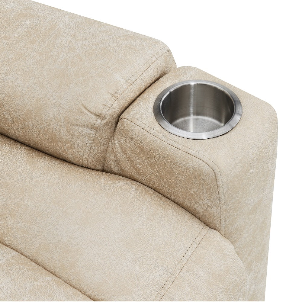 ACME Nairi Power Lift Massage Recliner – finish detail – Lusso Furniture Miami