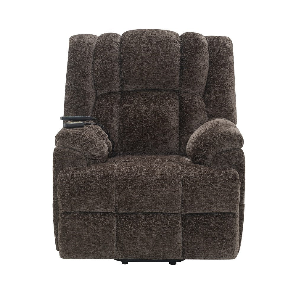 ACME Pacay Power Lift Massage Recliner – side view – Lusso Furniture Miami