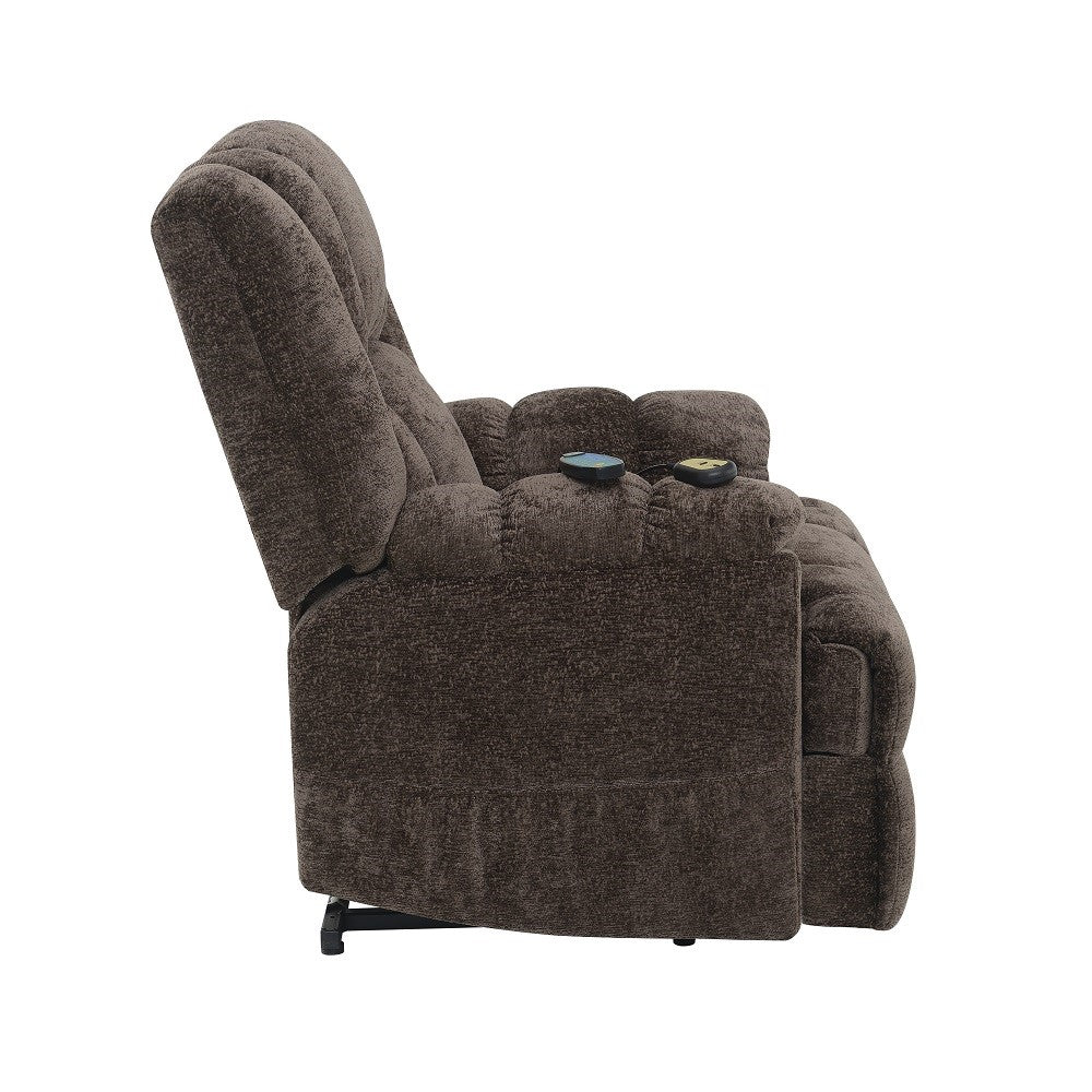 ACME Pacay Power Lift Massage Recliner – detail – Lusso Furniture Miami