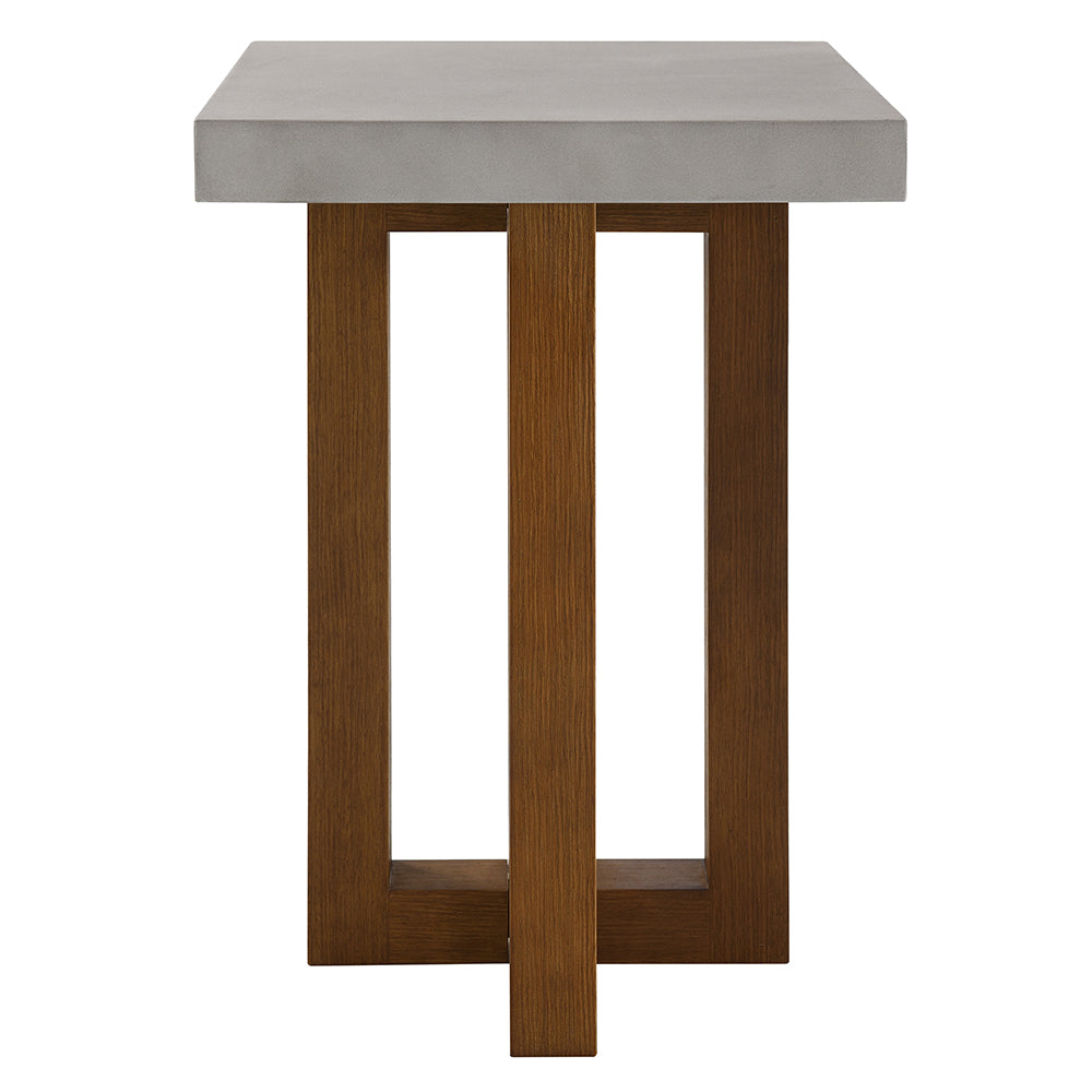 ACME Keven End Table – side view – Lusso Furniture Miami