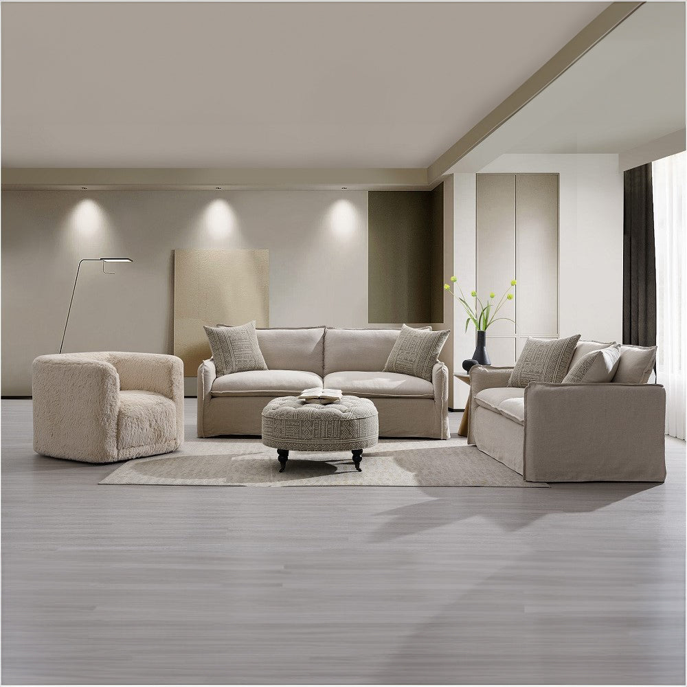 ACME Upendo Sofa – angle view – Lusso Furniture Miami