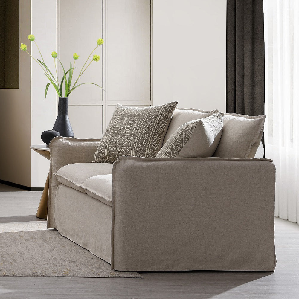 ACME Upendo Loveseat – angle view – Lusso Furniture Miami