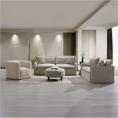 ACME Upendo Loveseat – front view – Lusso Furniture Miami