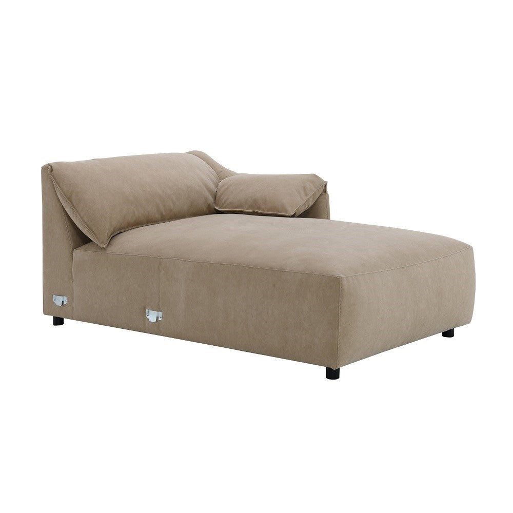 ACME Veata Sectional Sofa – finish detail – Lusso Furniture Miami