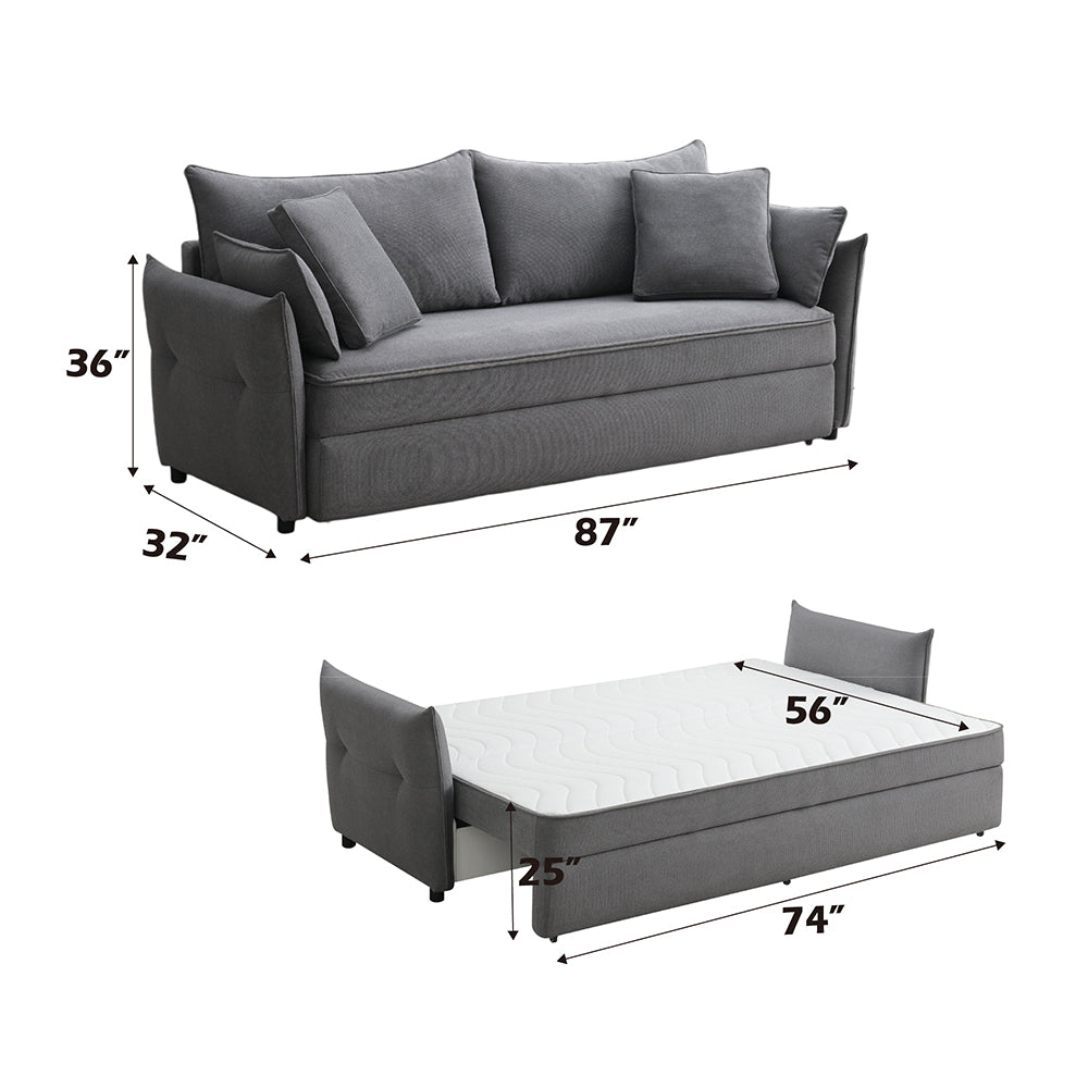 ACME Irina Sleeper Sofa – view 33 – Lusso Furniture Miami