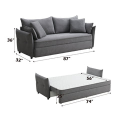ACME Irina Sleeper Sofa – view 33 – Lusso Furniture Miami