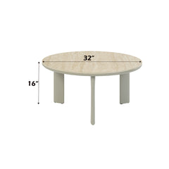 ACME Ingram Coffee Table – top view – Lusso Furniture Miami