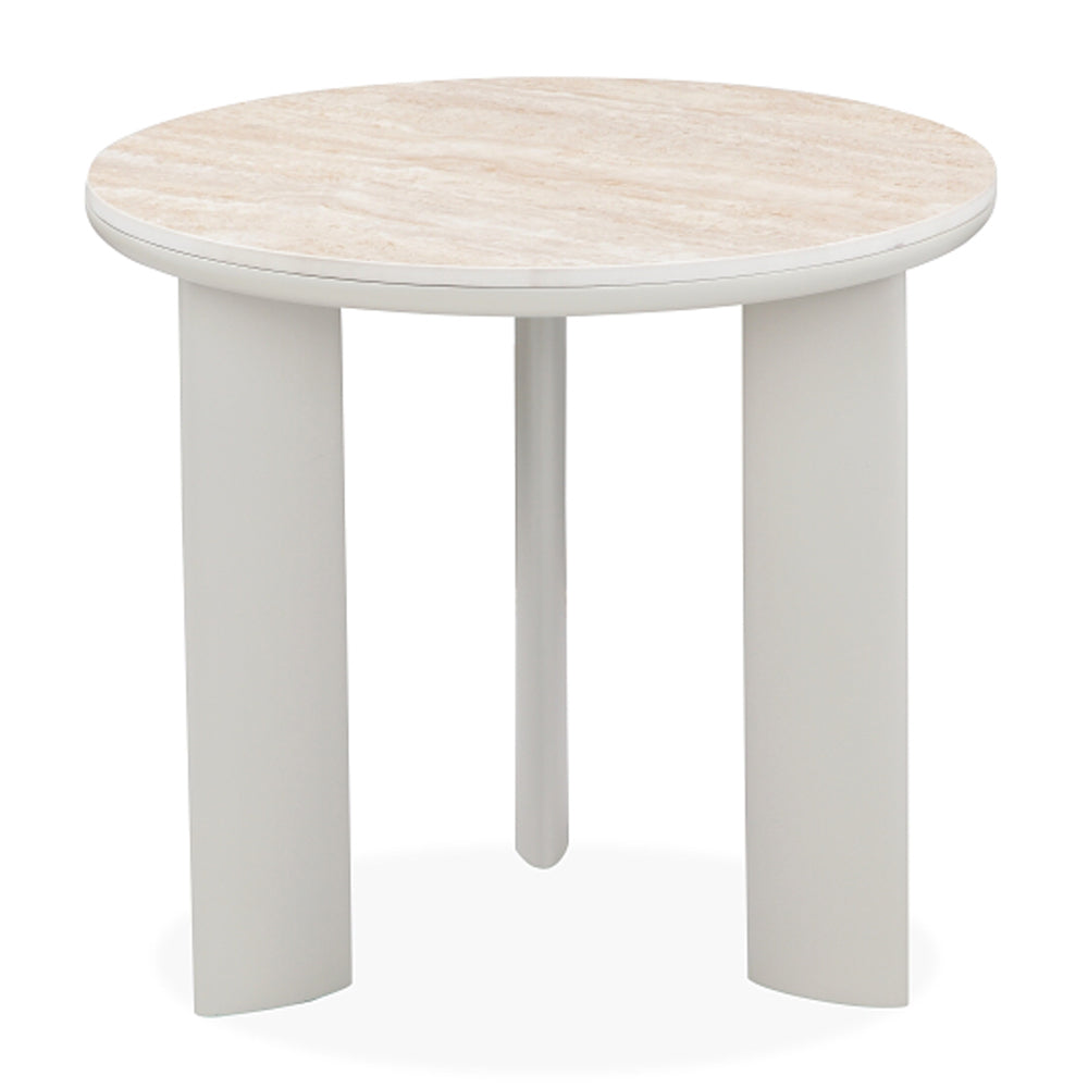 ACME Ingram End Table – side view – Lusso Furniture Miami