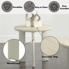 ACME Ingram End Table – close-up – Lusso Furniture Miami