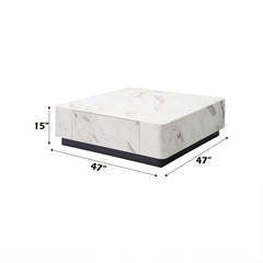 ACME Fritzy Coffee Table – finish detail – Lusso Furniture Miami