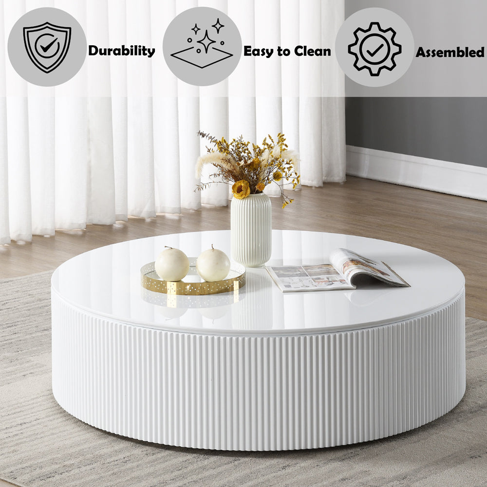 ACME Dyllan Coffee Table – detail – Lusso Furniture Miami