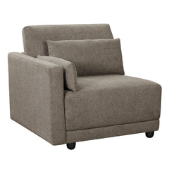 ACME Rylie Modular Left Facing Chair – angle view – Lusso Furniture Miami