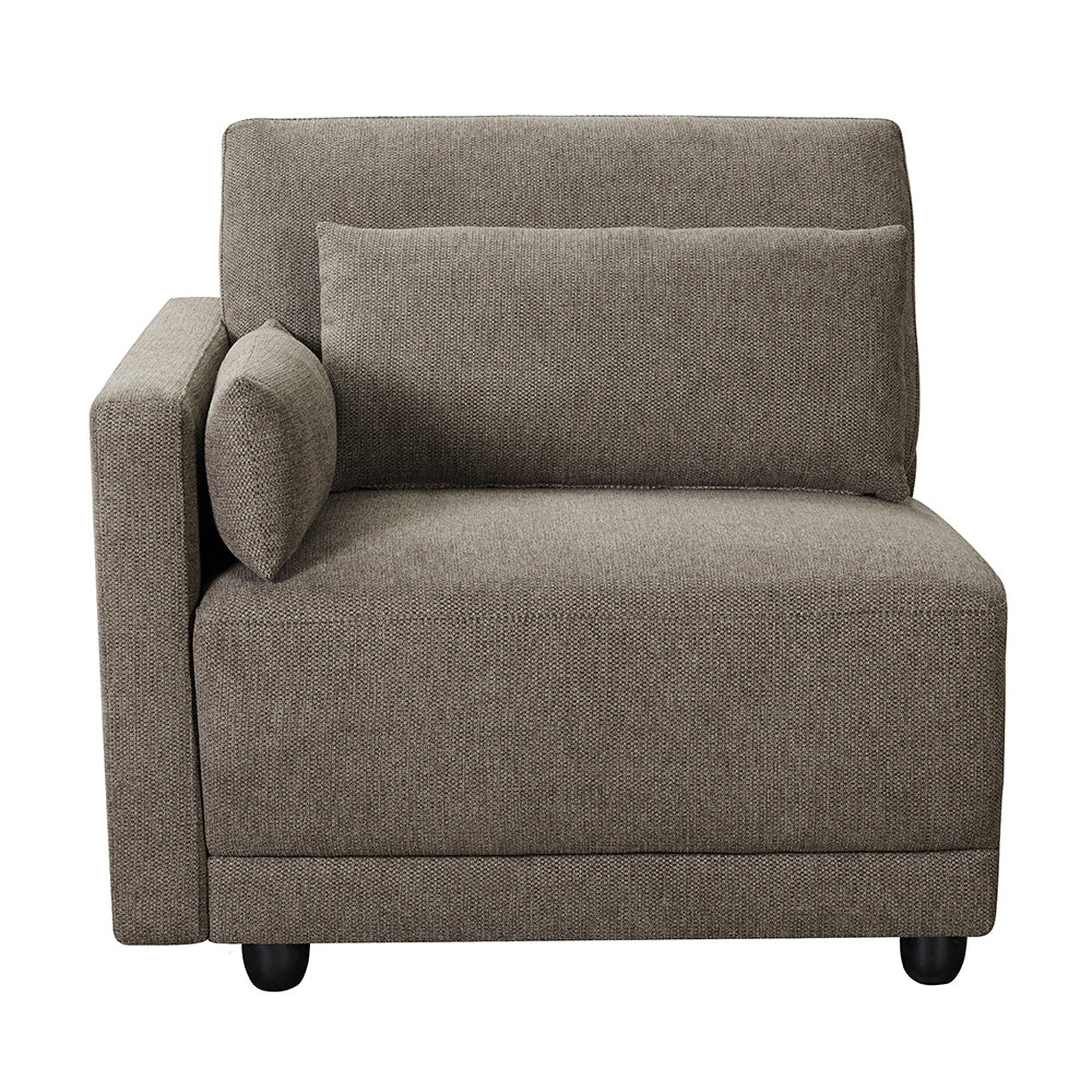 ACME Rylie Modular Left Facing Chair – side view – Lusso Furniture Miami