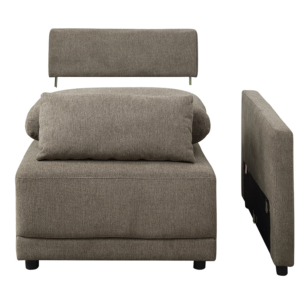 ACME Rylie Modular Right Facing Chair – room setting – Lusso Furniture Miami