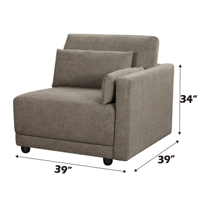ACME Rylie Modular Right Facing Chair-zoom-