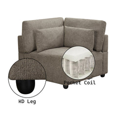 ACME Rylie Modular Wedge – detail – Lusso Furniture Miami