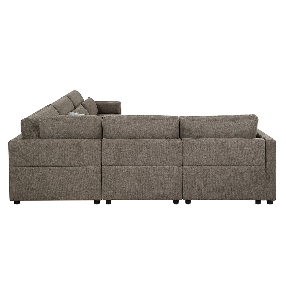 ACME Rylie Modular Wedge – close-up – Lusso Furniture Miami