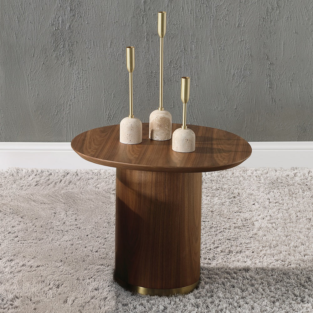 ACME Willene End Table – front view – Lusso Furniture Miami