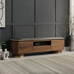 ACME Willene TV Stand – front view – Lusso Furniture Miami