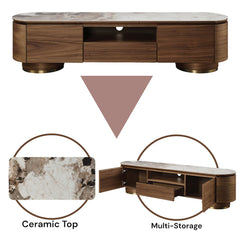 ACME Willene TV Stand – close-up – Lusso Furniture Miami