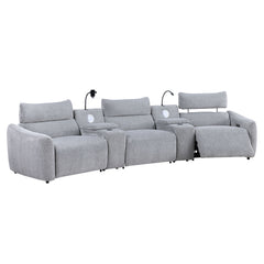 ACME Fullar Modular Power Motion Armless Recliner – room setting – Lusso Furniture Miami