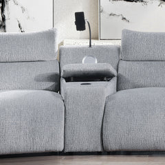 ACME Fullar Wireless Charger Console – front view – Lusso Furniture Miami
