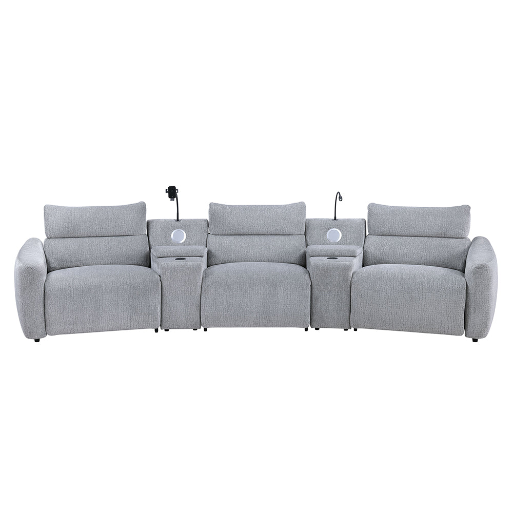 ACME Fullar Wireless Charger Console – view 12 – Lusso Furniture Miami